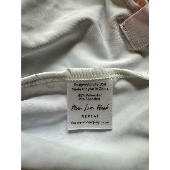 NEW SweetHoney Maddi Tankini Swimsuit Bedhead Hydrangea Purple Green Floral 5 - Picture 6 of 9